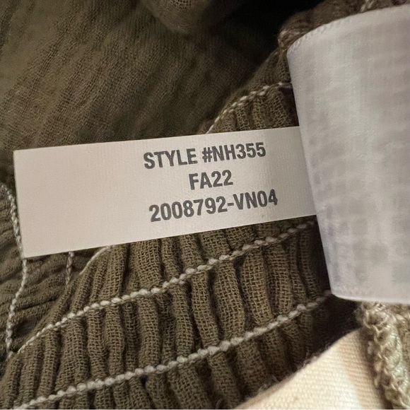 Madewell Julianne Smocked Top 2X NWT - Picture 8 of 10